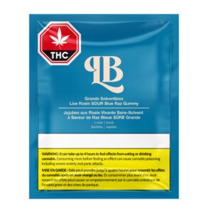 La Boca - Grande Solventless Live Rosin SOUR Blue Raz Softchew