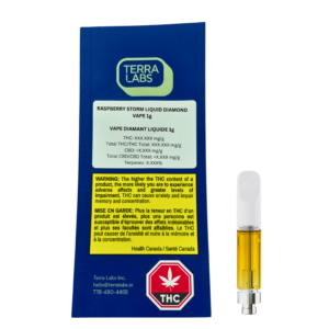Terra Labs - Raspberry Storm Liquid Diamond 510
